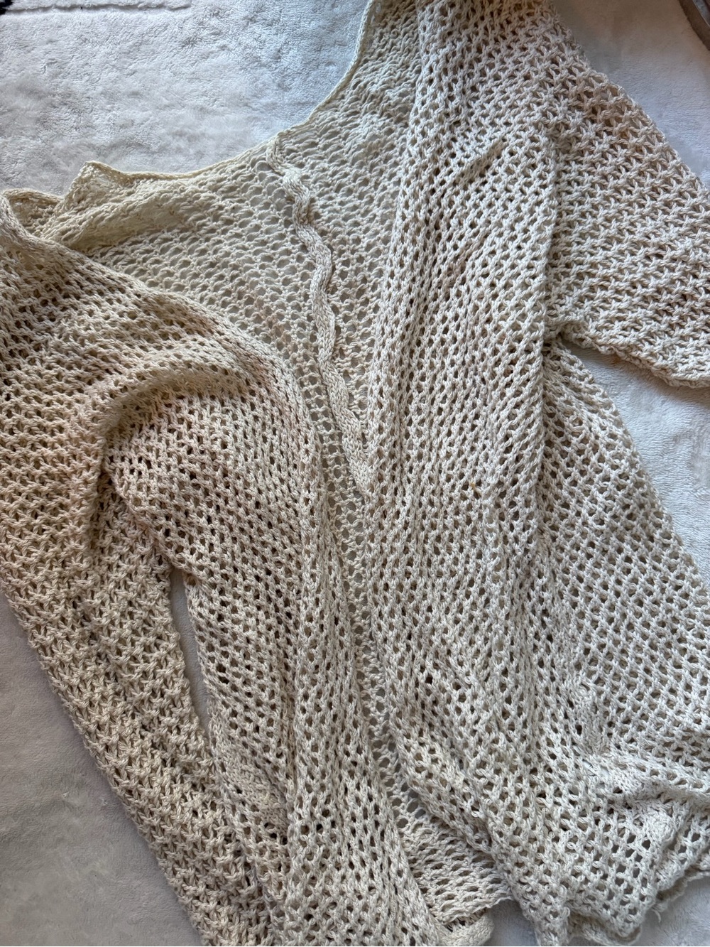 Brandy Melville Open-Knit Cardigan